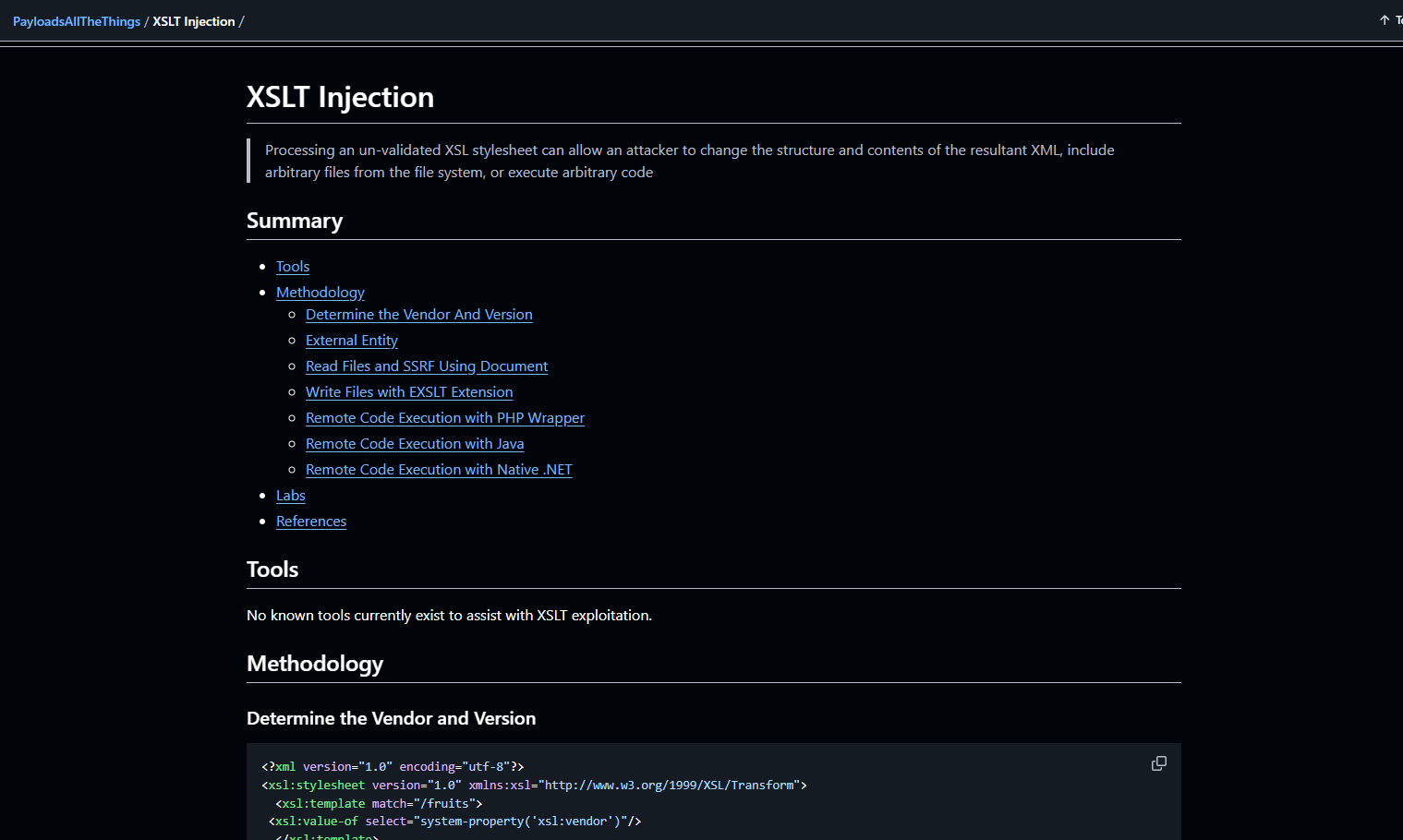 Attacking XSLT in Web Applications
